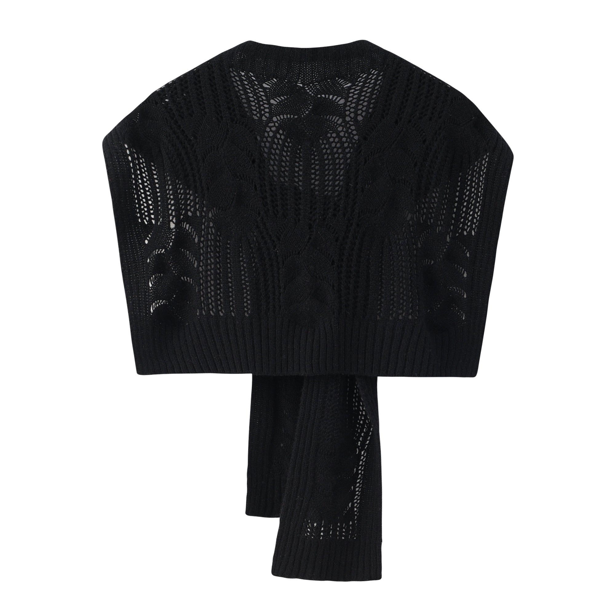Short Mesh Cape