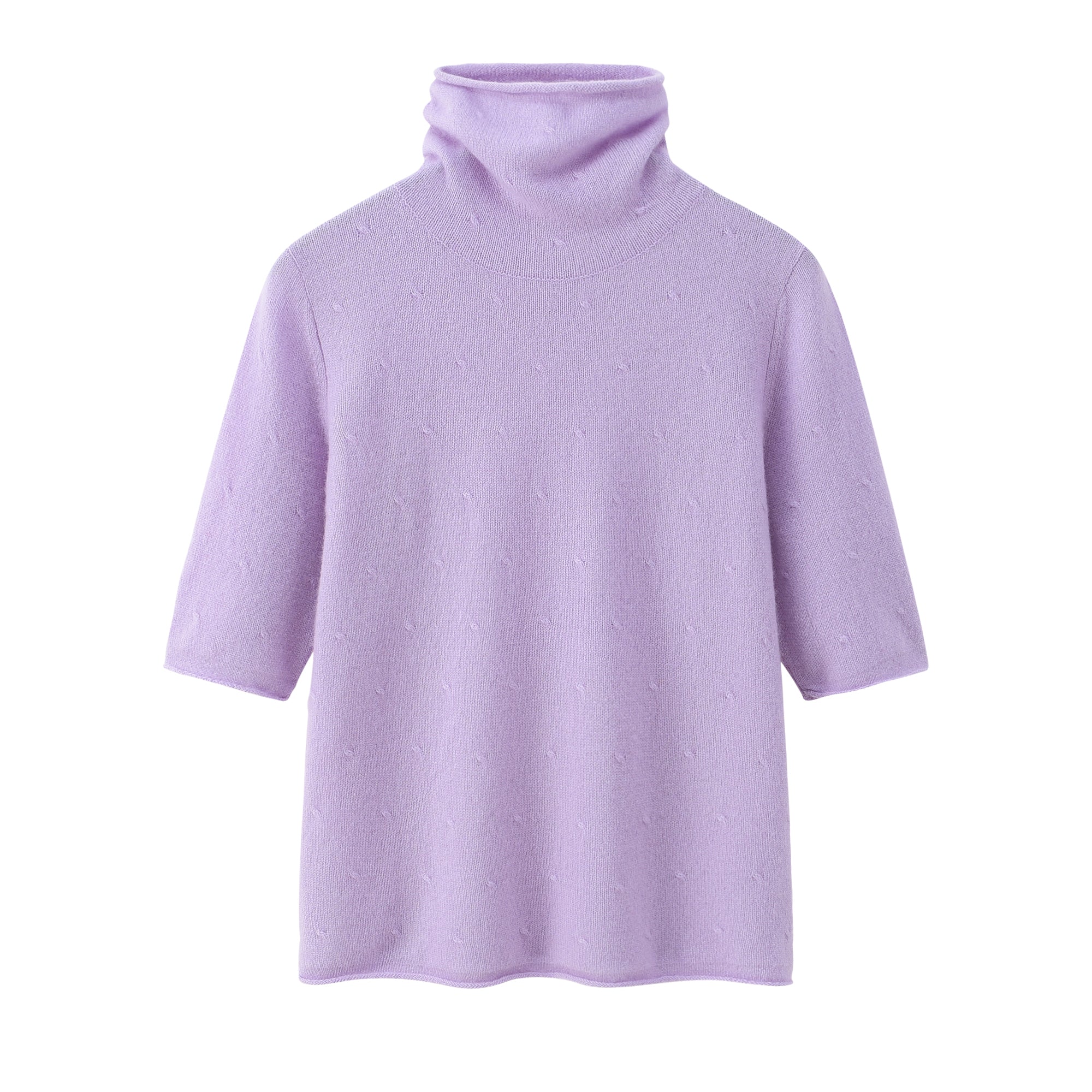 Short Sleeves With Small Twisted Collar