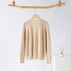 V-Neck Single-Breasted Cardigan
