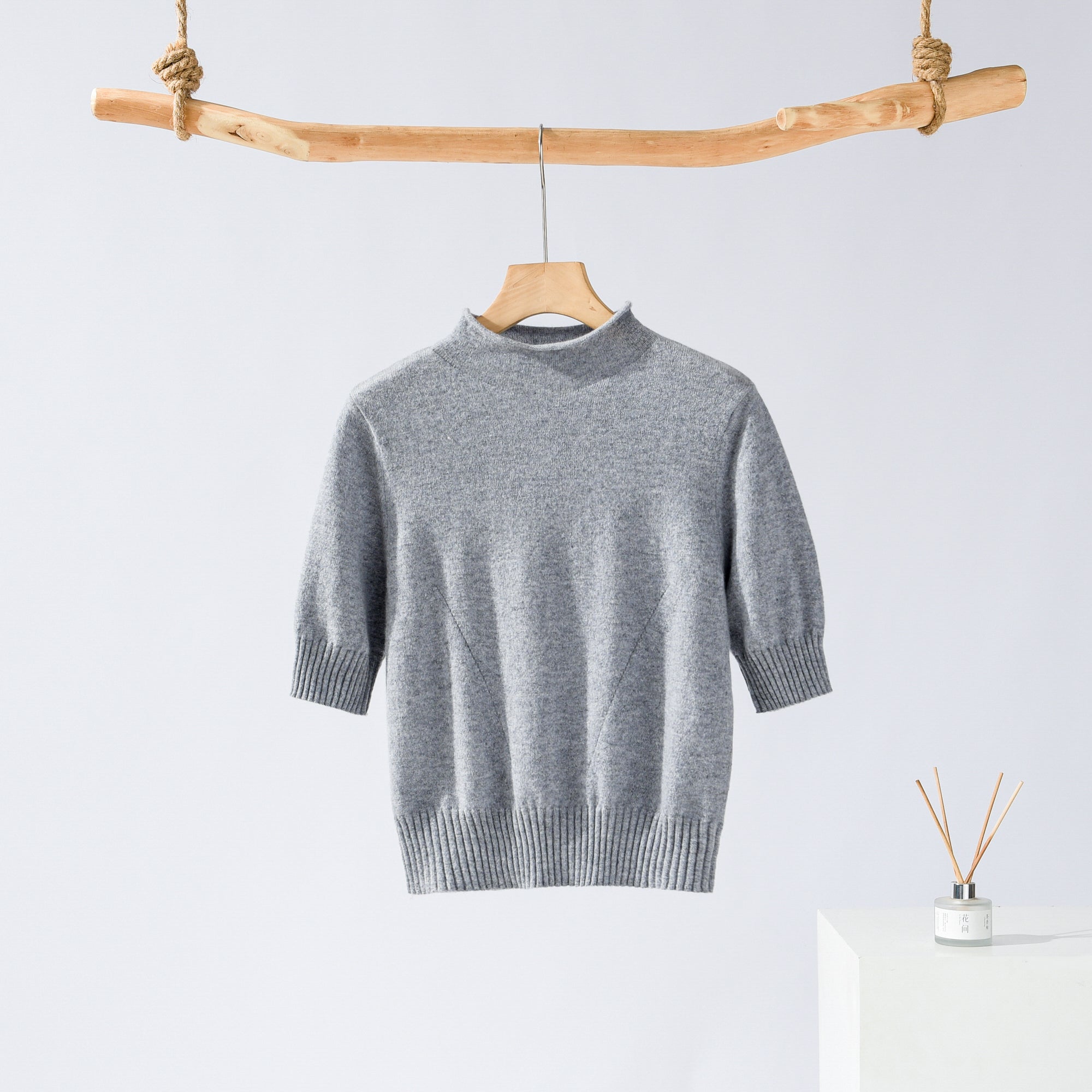Mock Neck Pullover