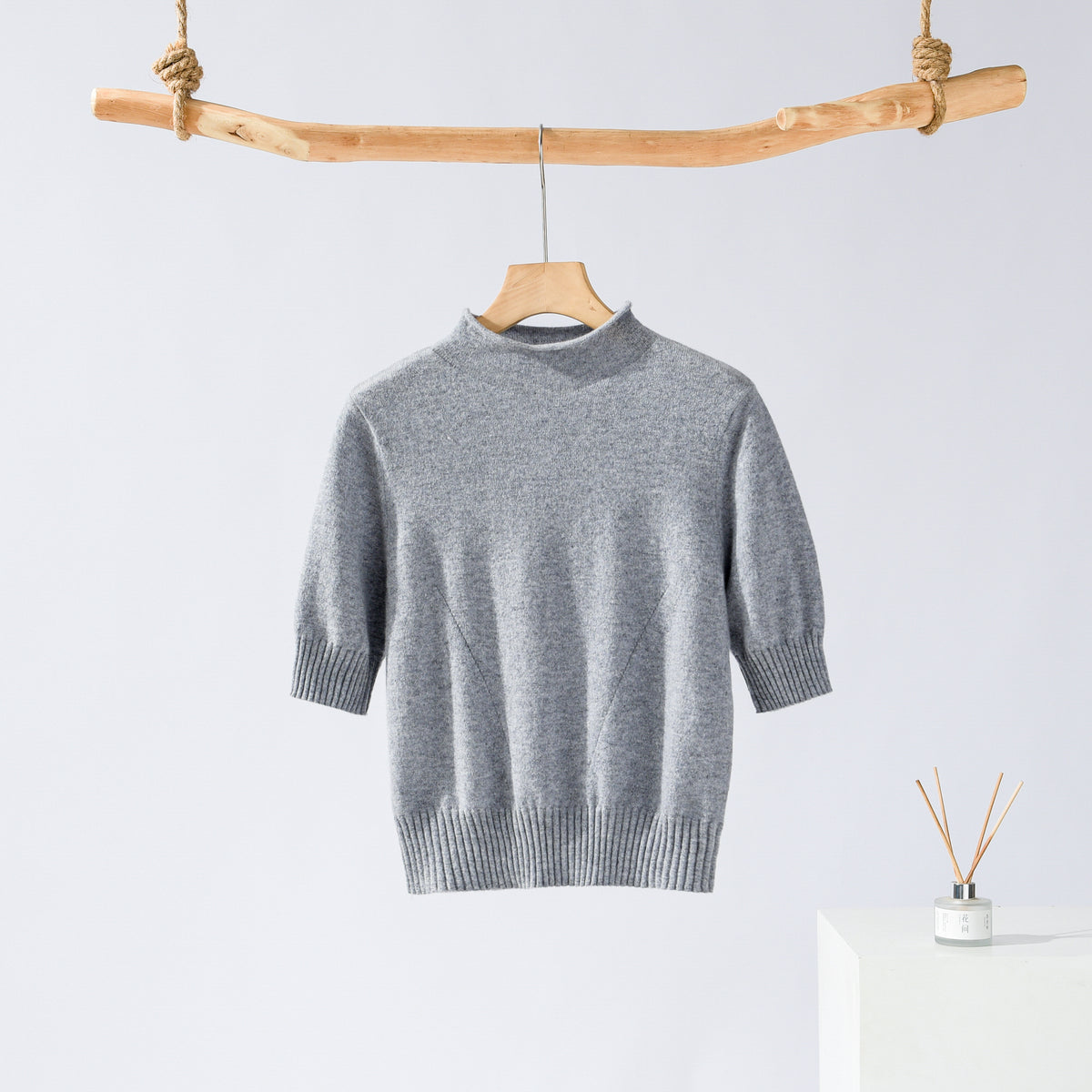Mock Neck Pullover