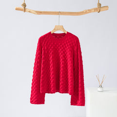 Round Neck Floral Cardigan