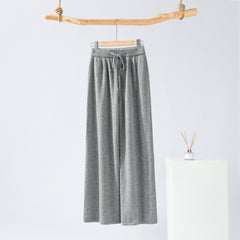 Round Neck Short Sleeve Straight Pants