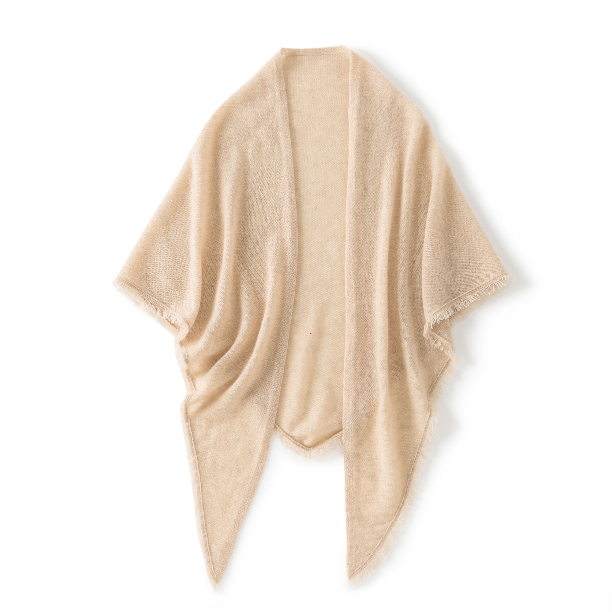 Triangle Secorated Shawl