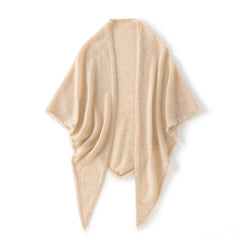 Triangle Secorated Shawl