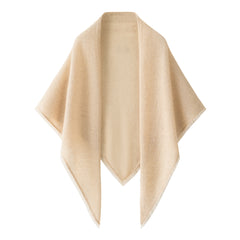 Triangle Secorated Shawl