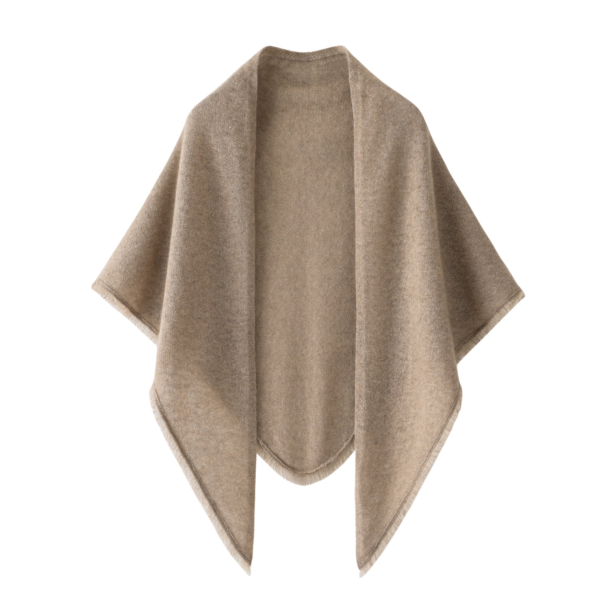 Triangle Secorated Shawl