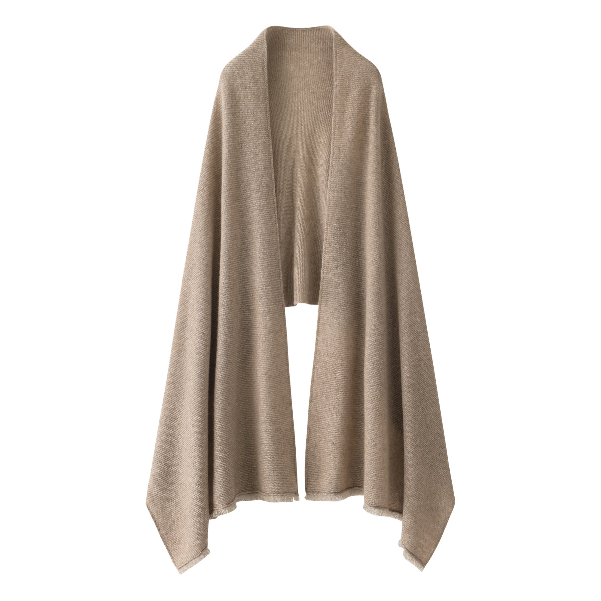 Double Purl Shawl