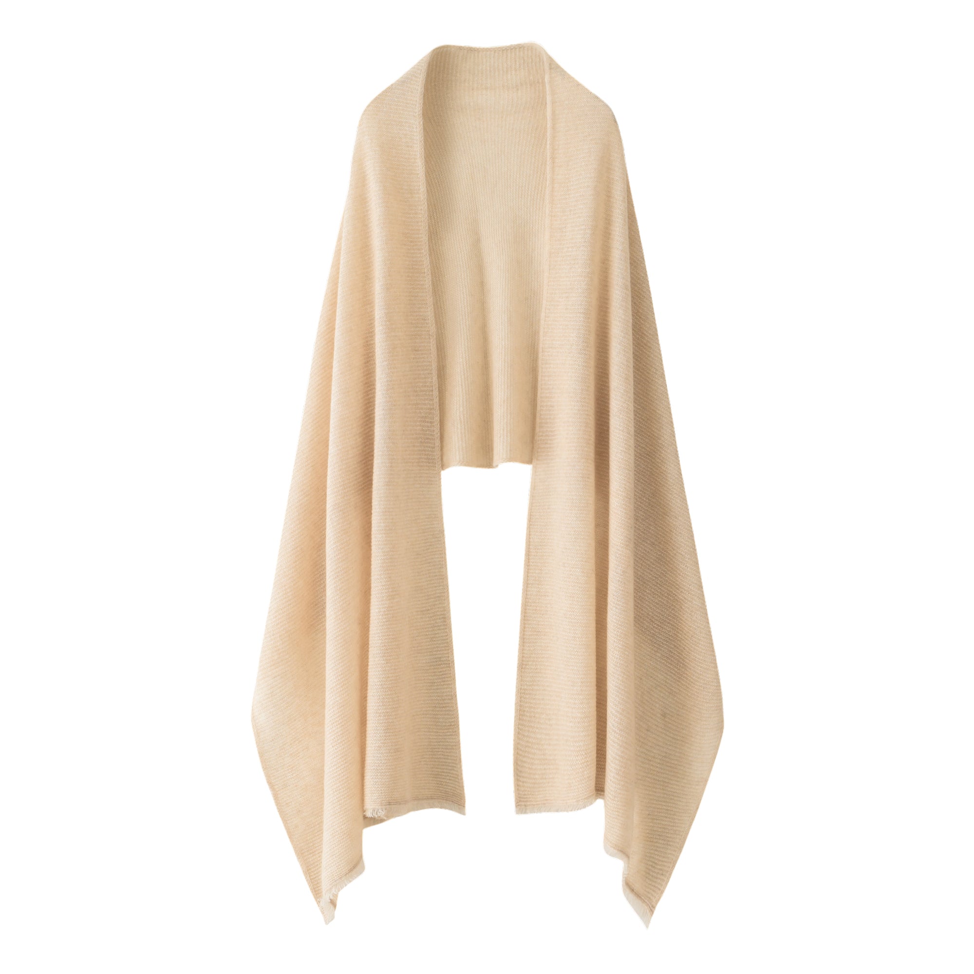 Double Purl Shawl