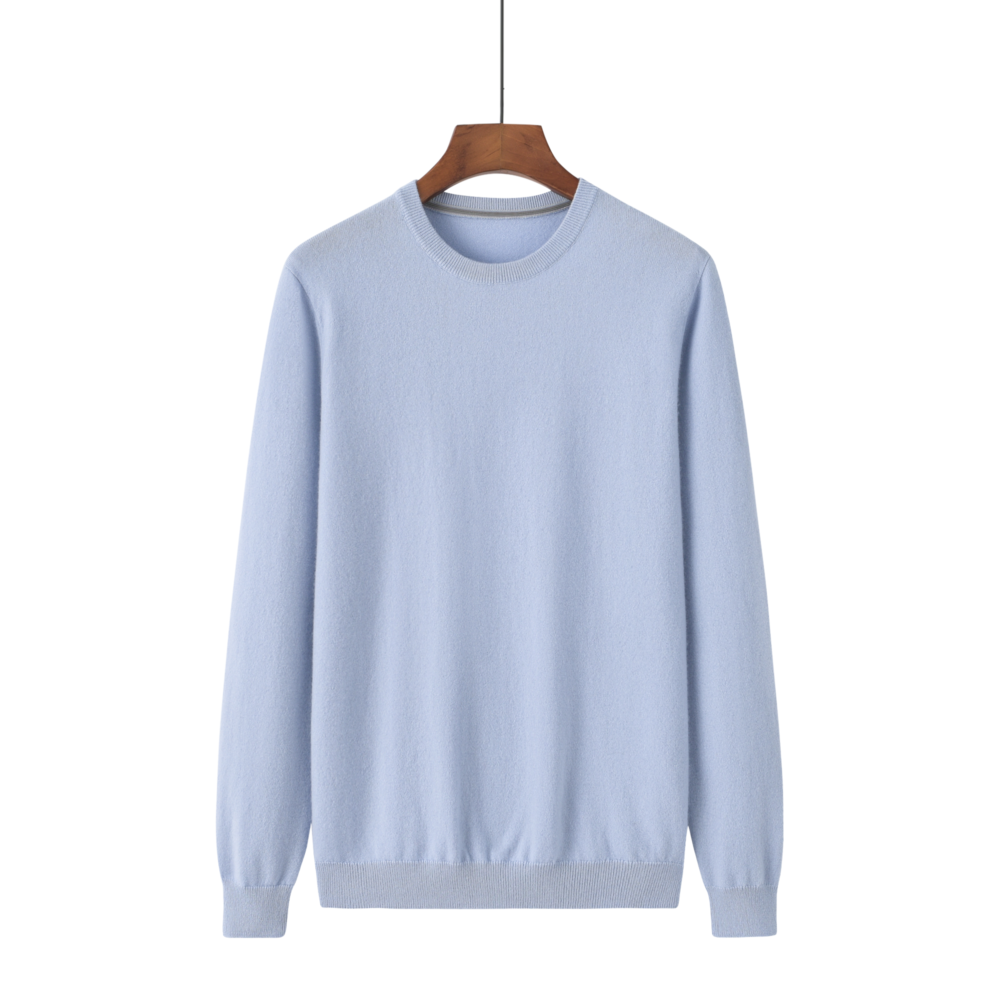 Crew Neck Color Matching Pullover