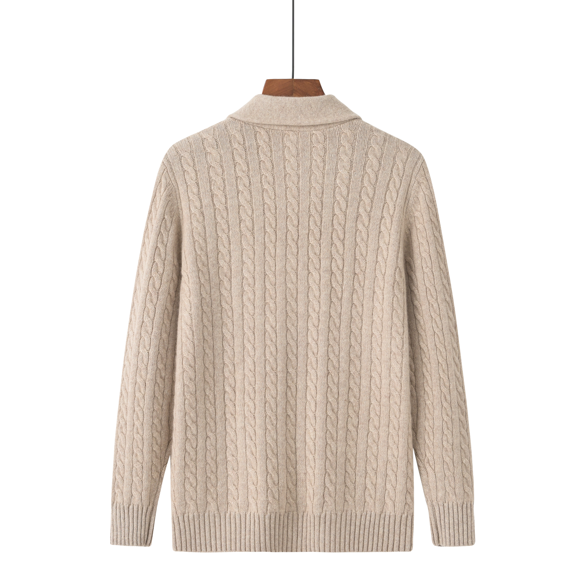 Shawl Collar Thick Cardigan