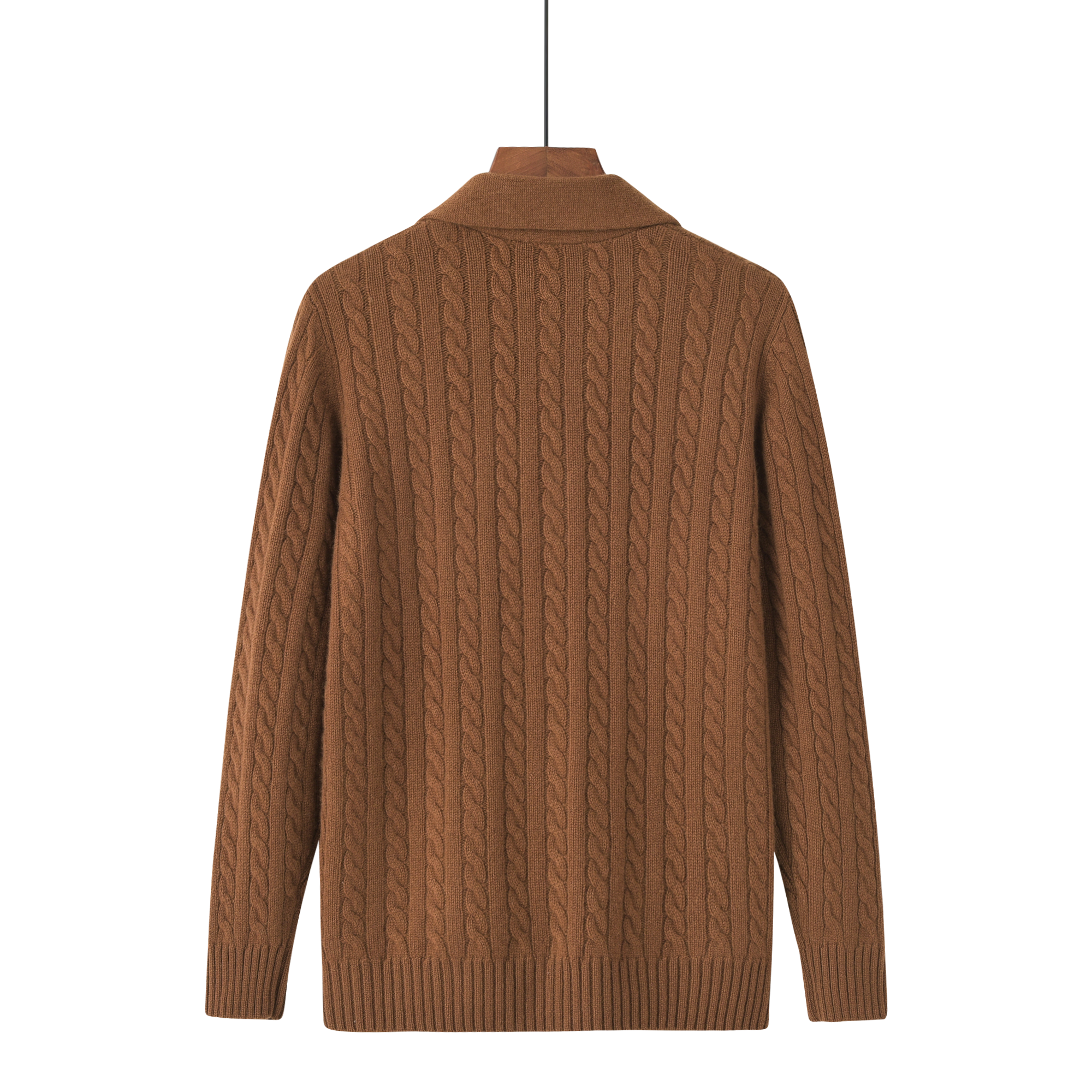 Shawl Collar Thick Cardigan