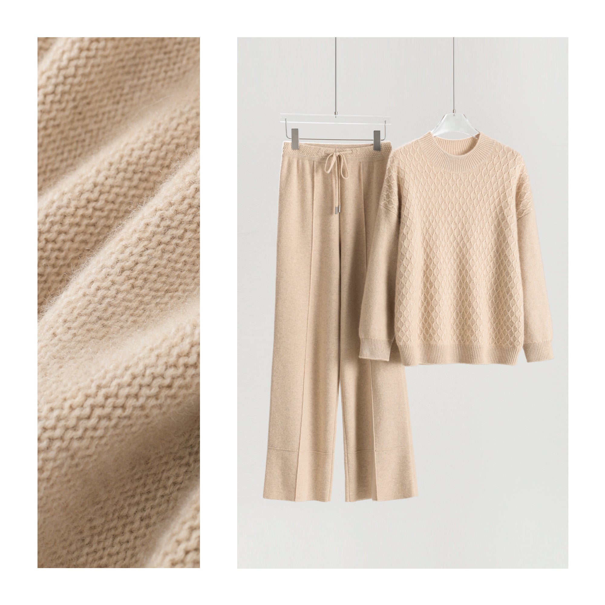 Round Neck Floral Pullover Trousers