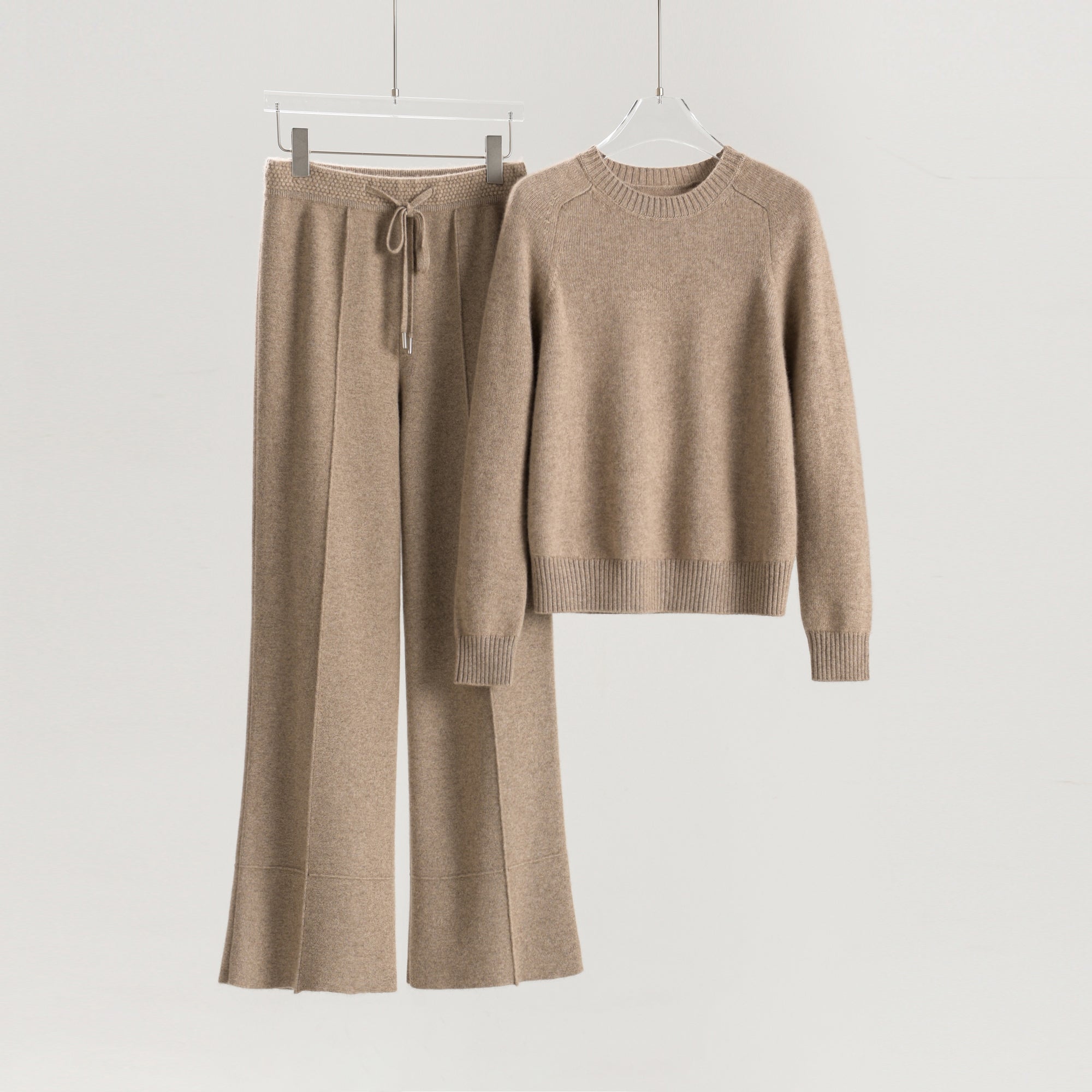 Thickened Round Neck Pullover Single-sided Casual Pants