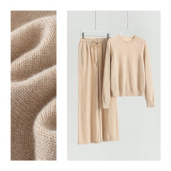 Round Neck Pullover Single-sided Casual Pants