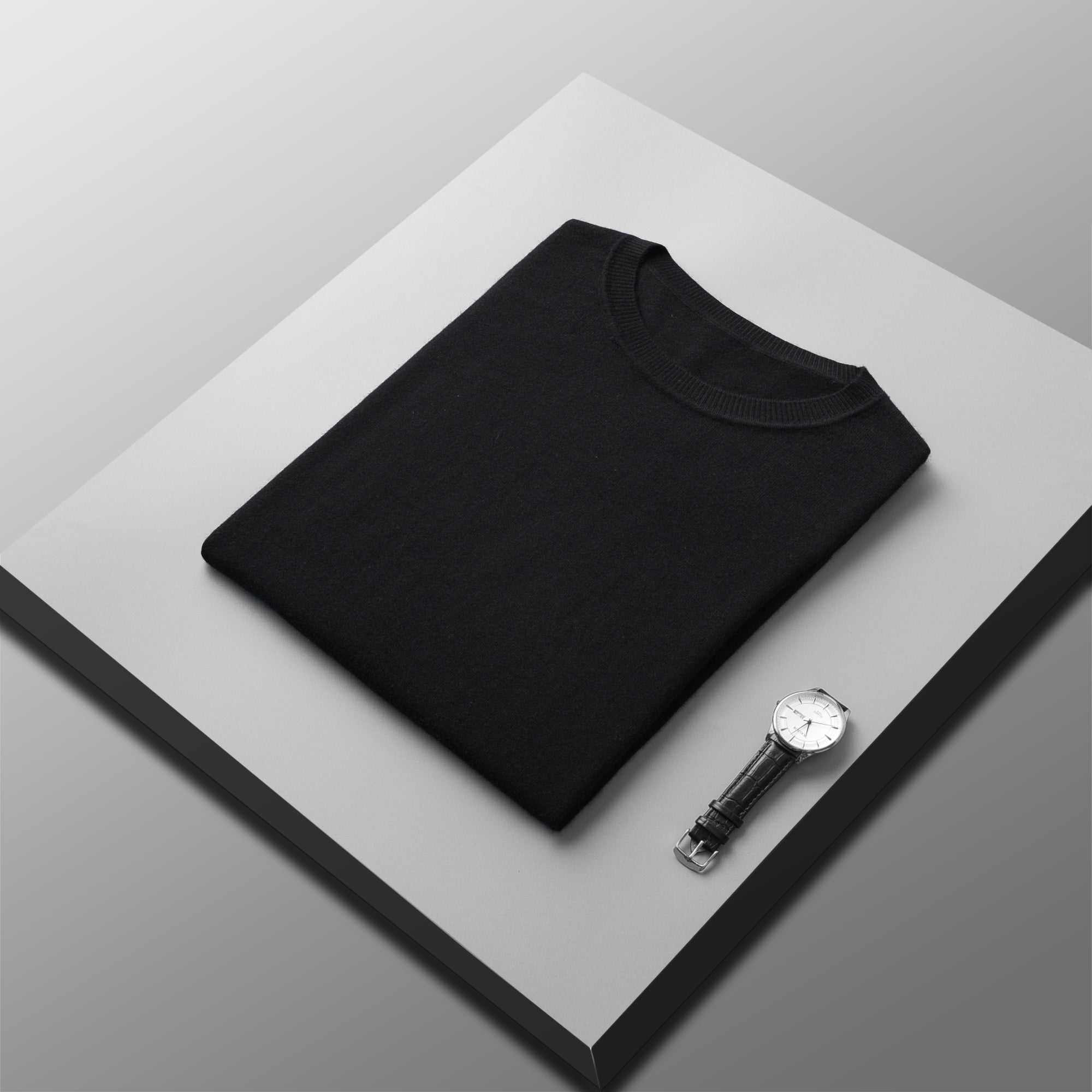 Round Neck Short Sleeves
