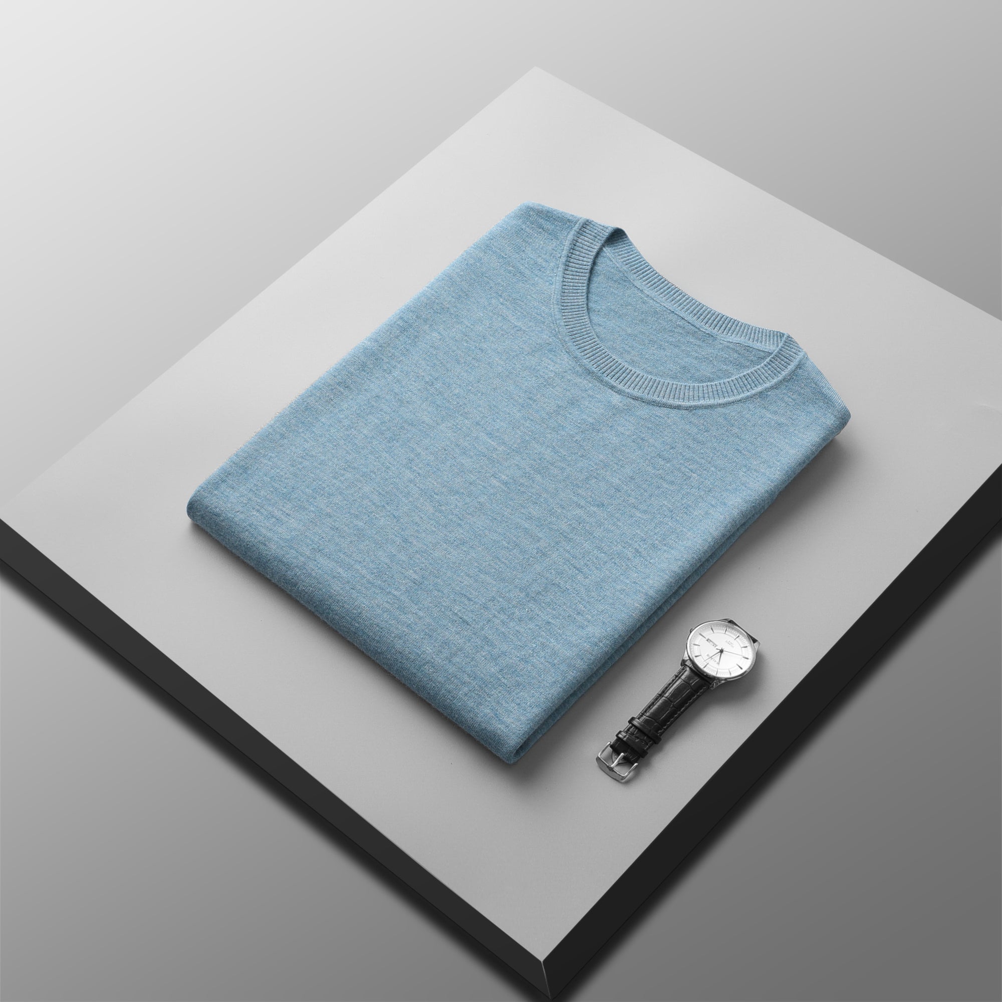 Round Neck Short Sleeves