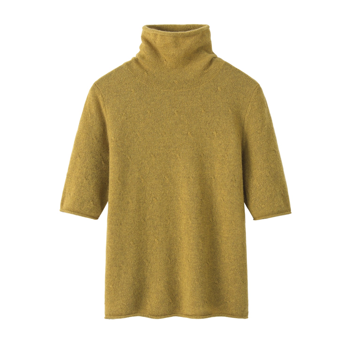 Short Sleeves With Small Twisted Collar