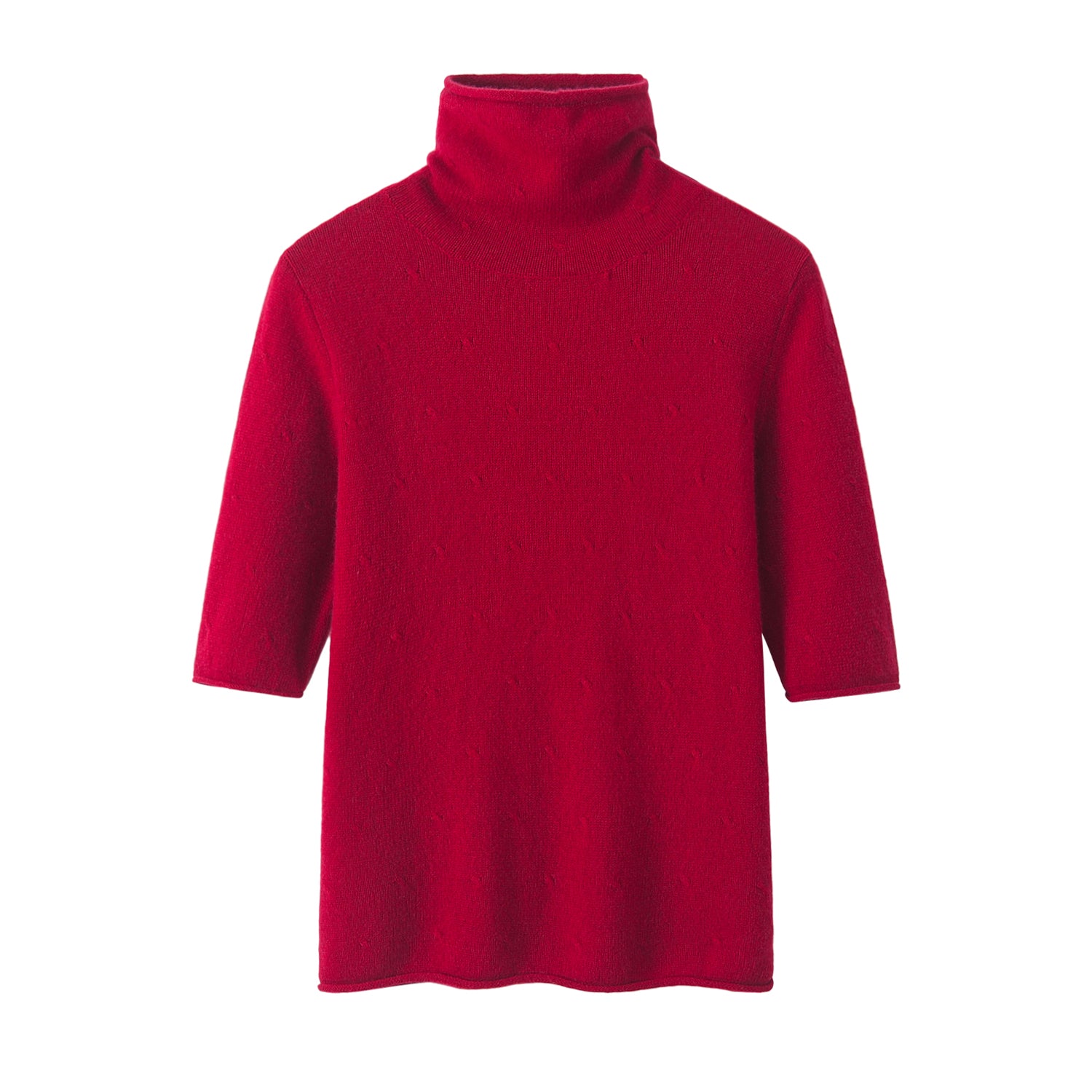 Short Sleeves With Small Twisted Collar
