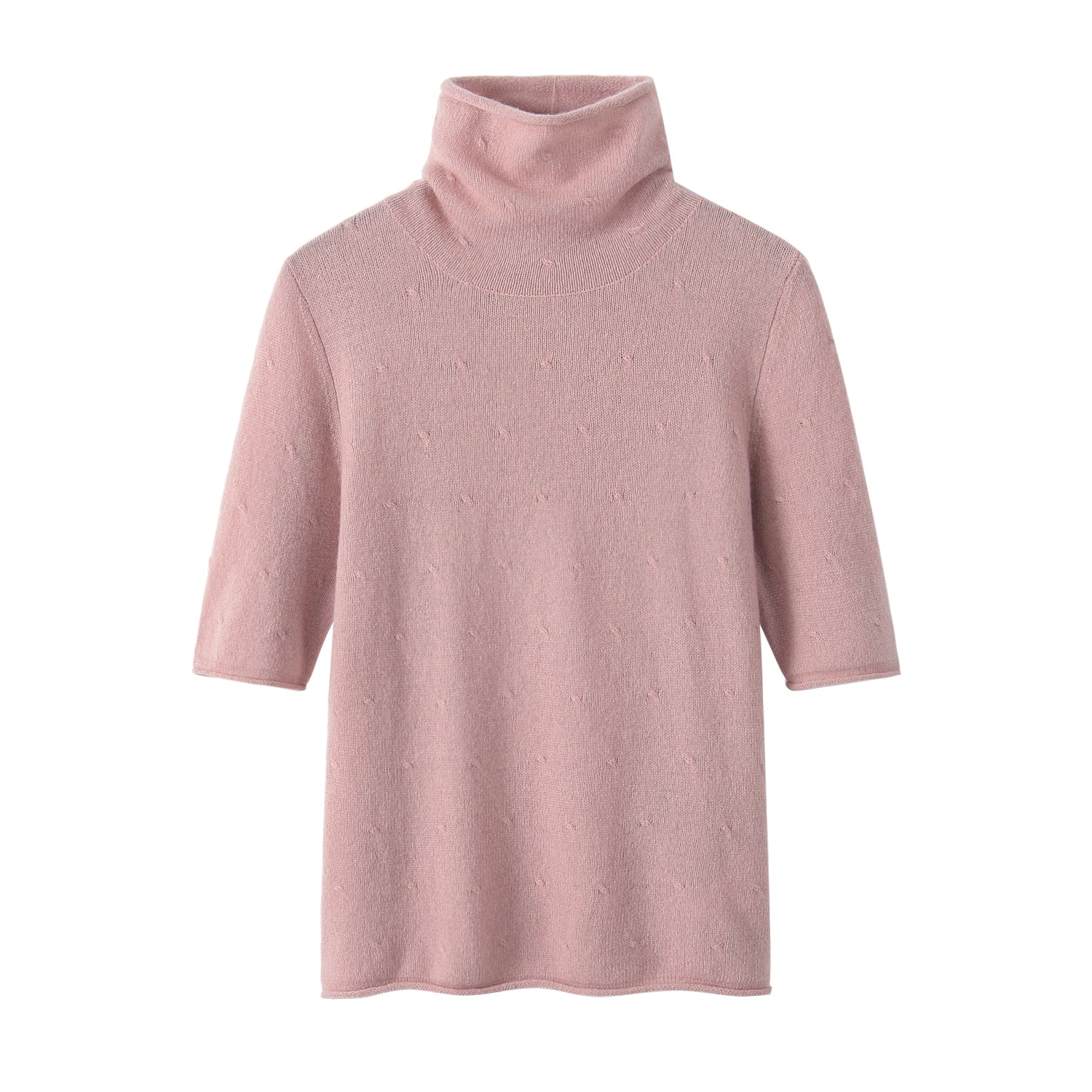 Short Sleeves With Small Twisted Collar