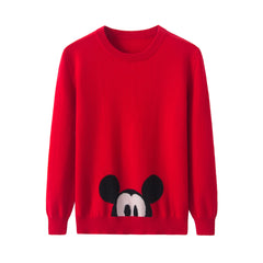 Children Crew Neck Mickey Pullover