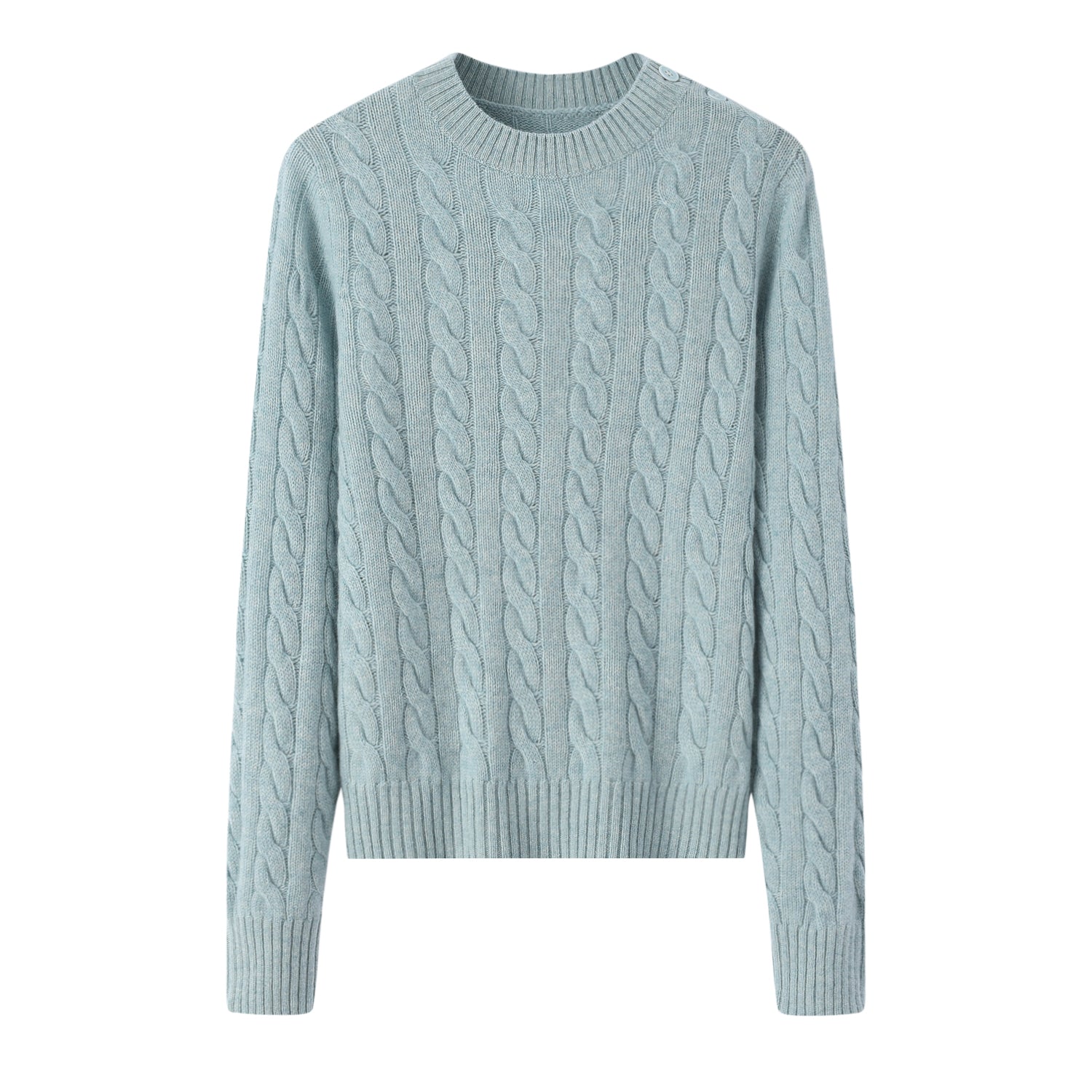 Crew Neck Cable Pullover