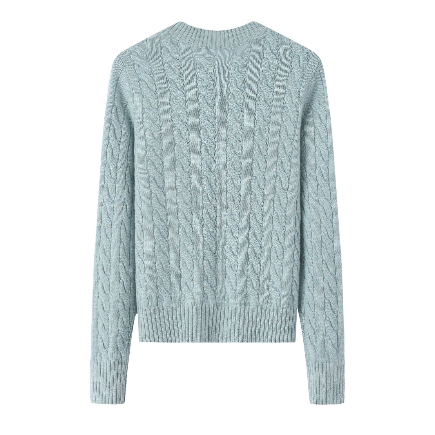 Crew Neck Cable Pullover