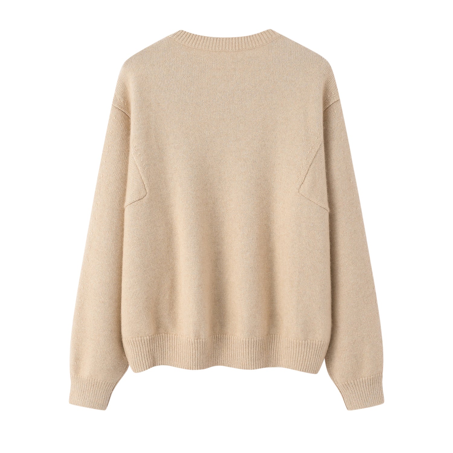 Crew Neck Oversized Cashmere Sweater