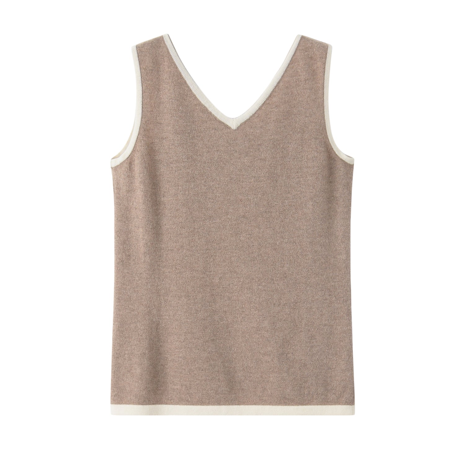 V-neck mid-length women's cardigan