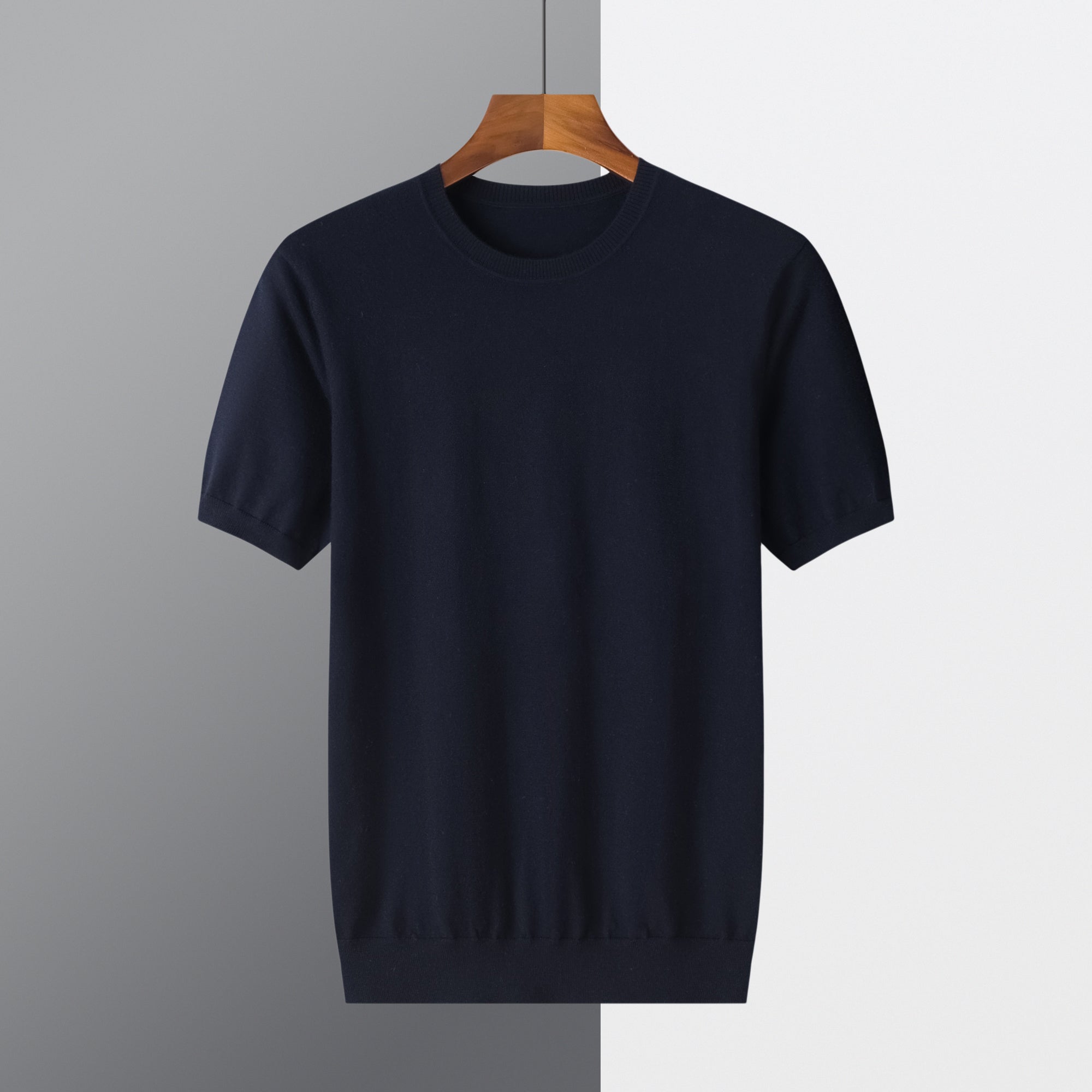 Round Neck Short Sleeves