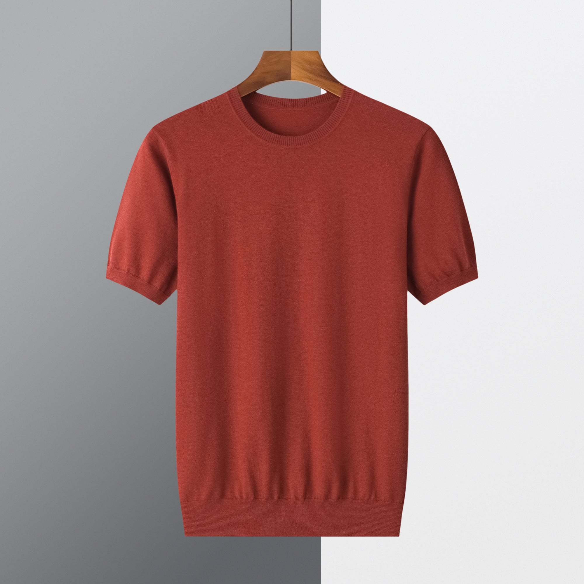 Round Neck Short Sleeves
