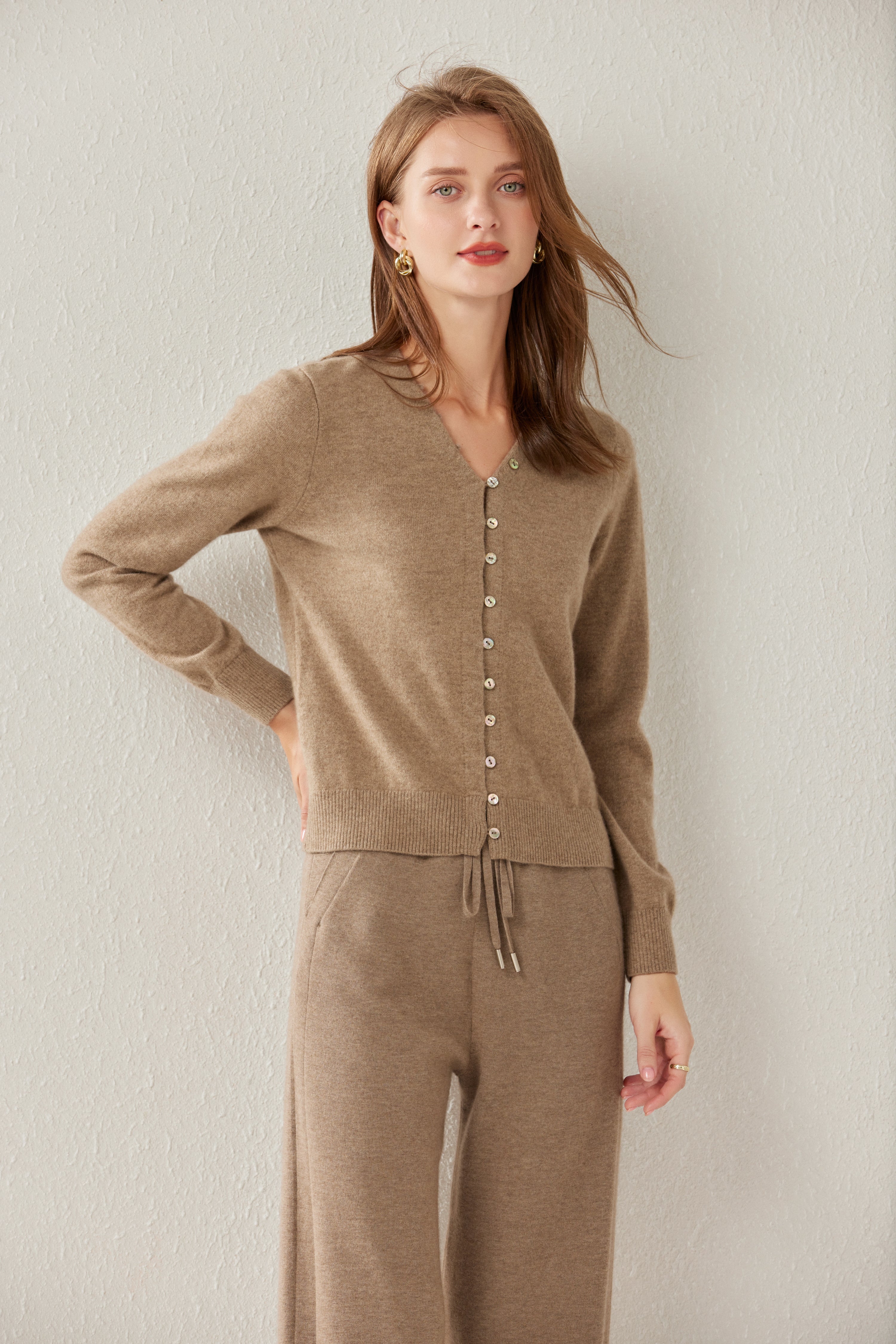 V-Neck Cardigan