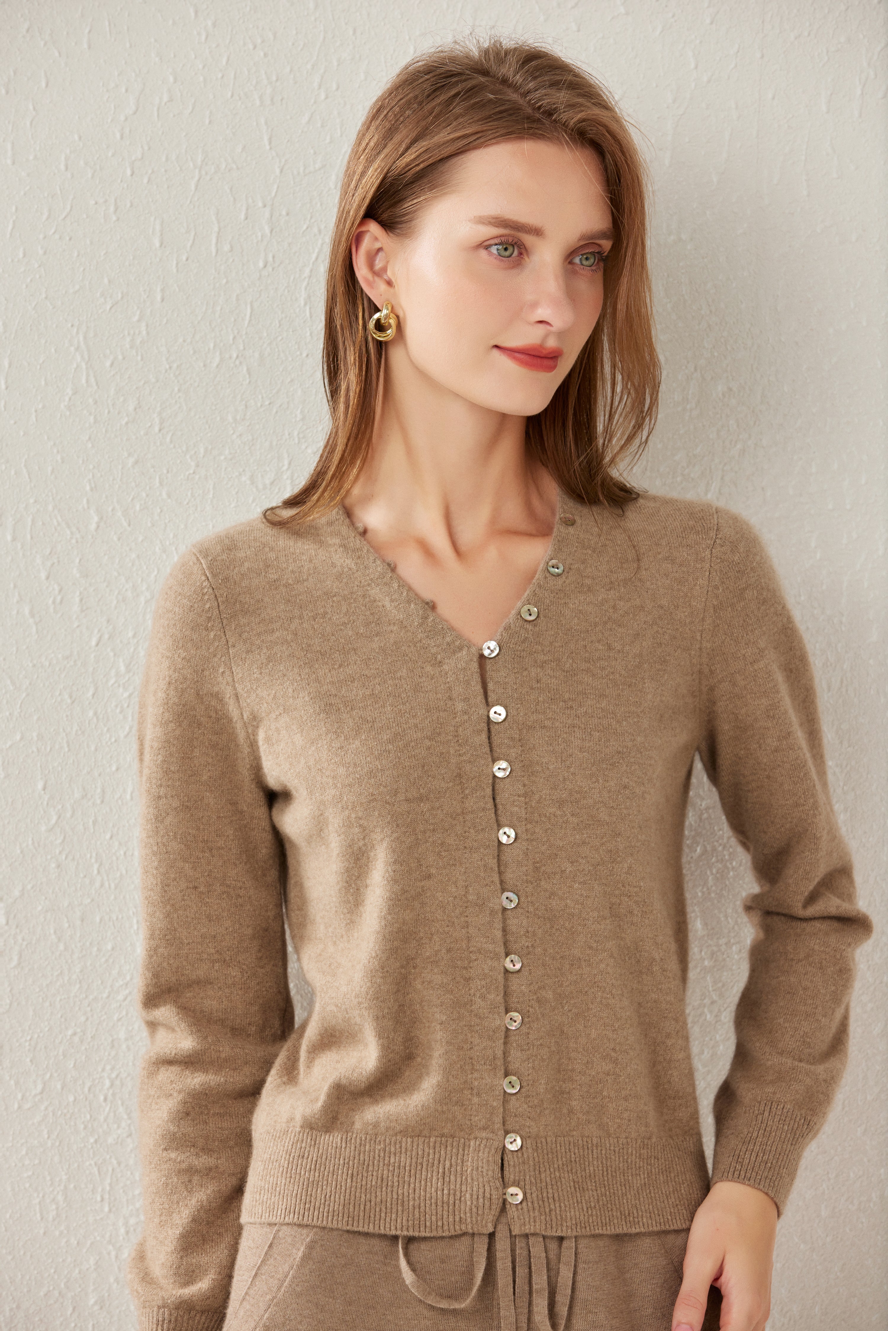 V-Neck Cardigan
