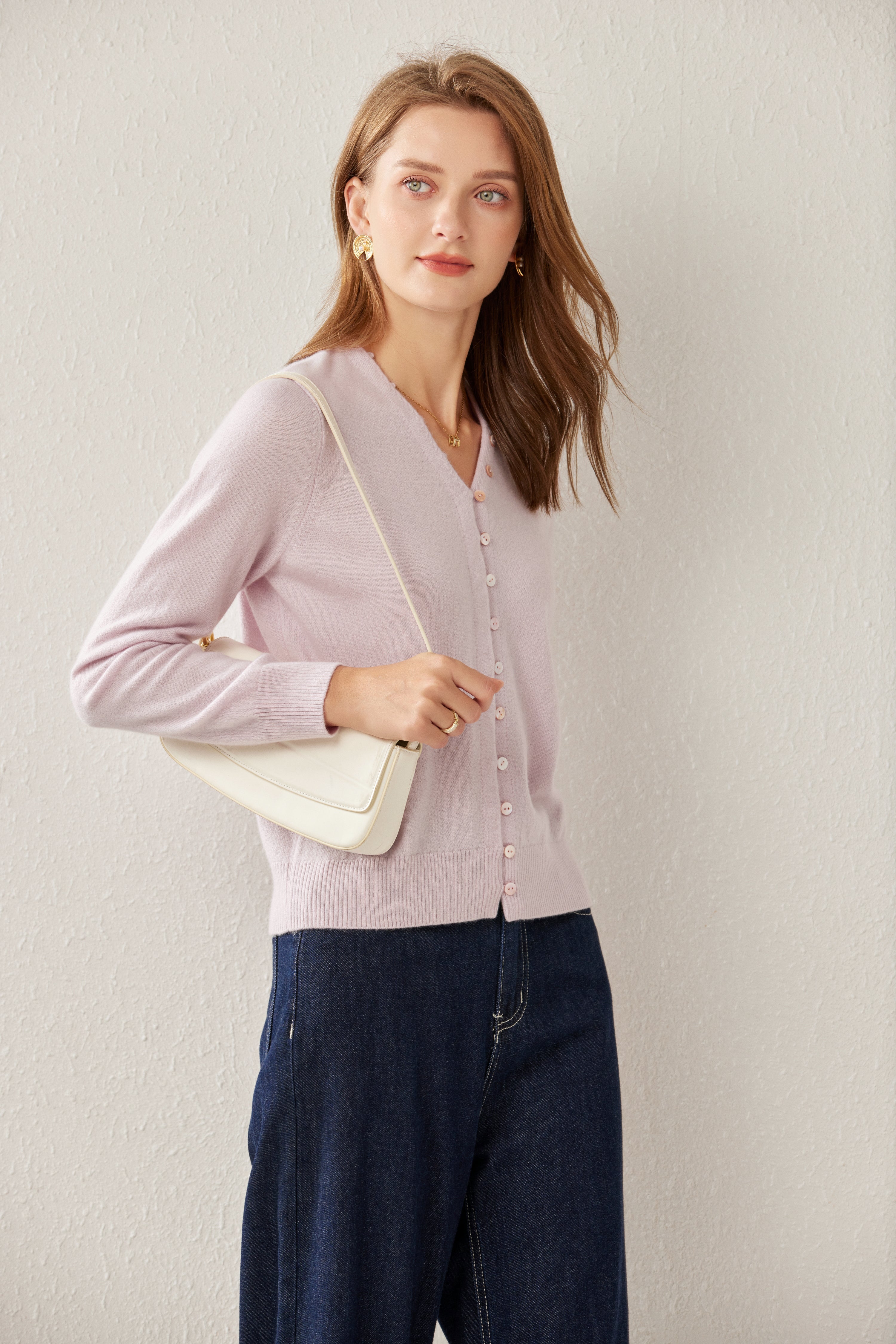 V-Neck Cardigan