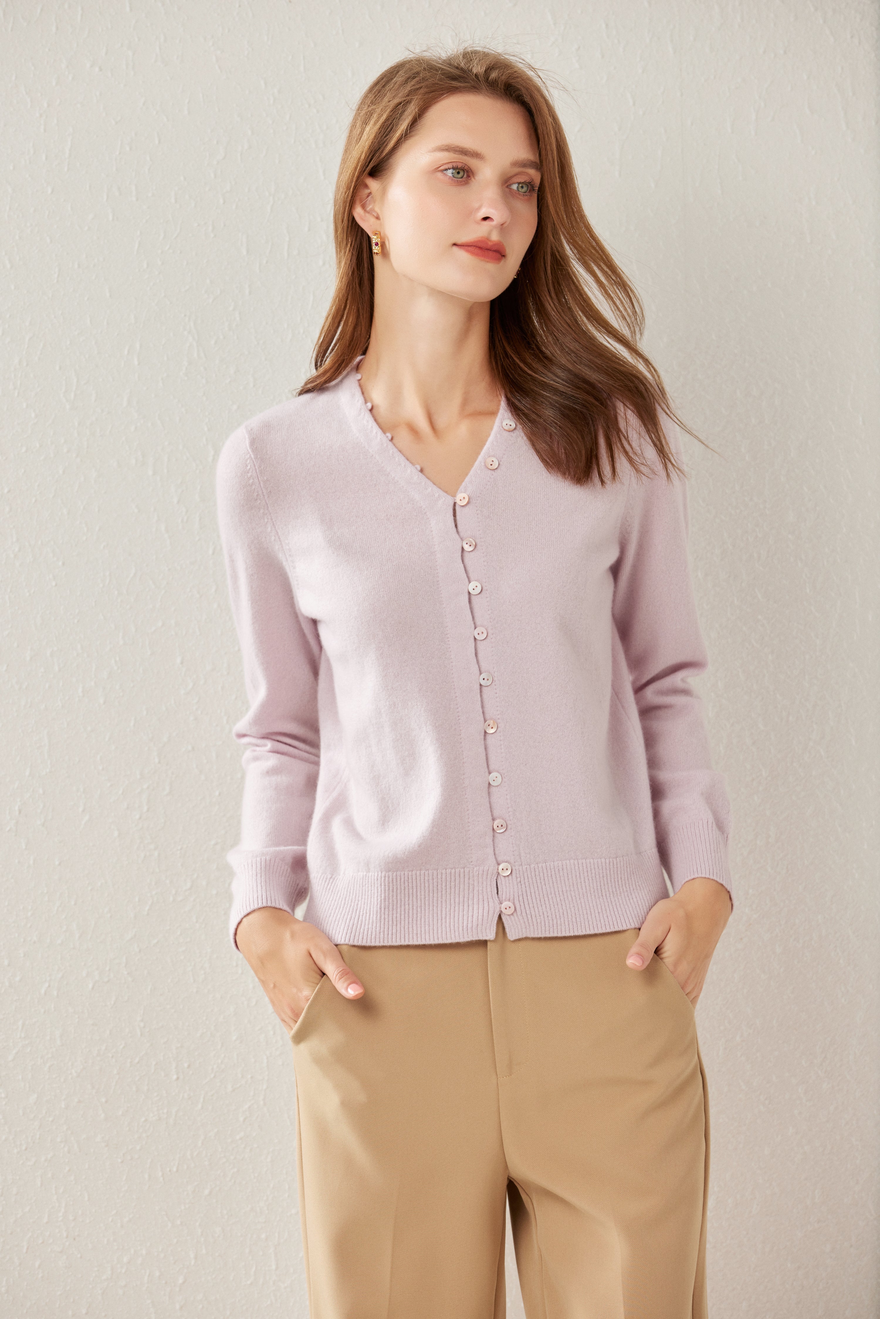 V-Neck Cardigan