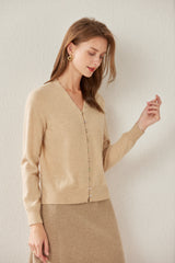 V-Neck Cardigan