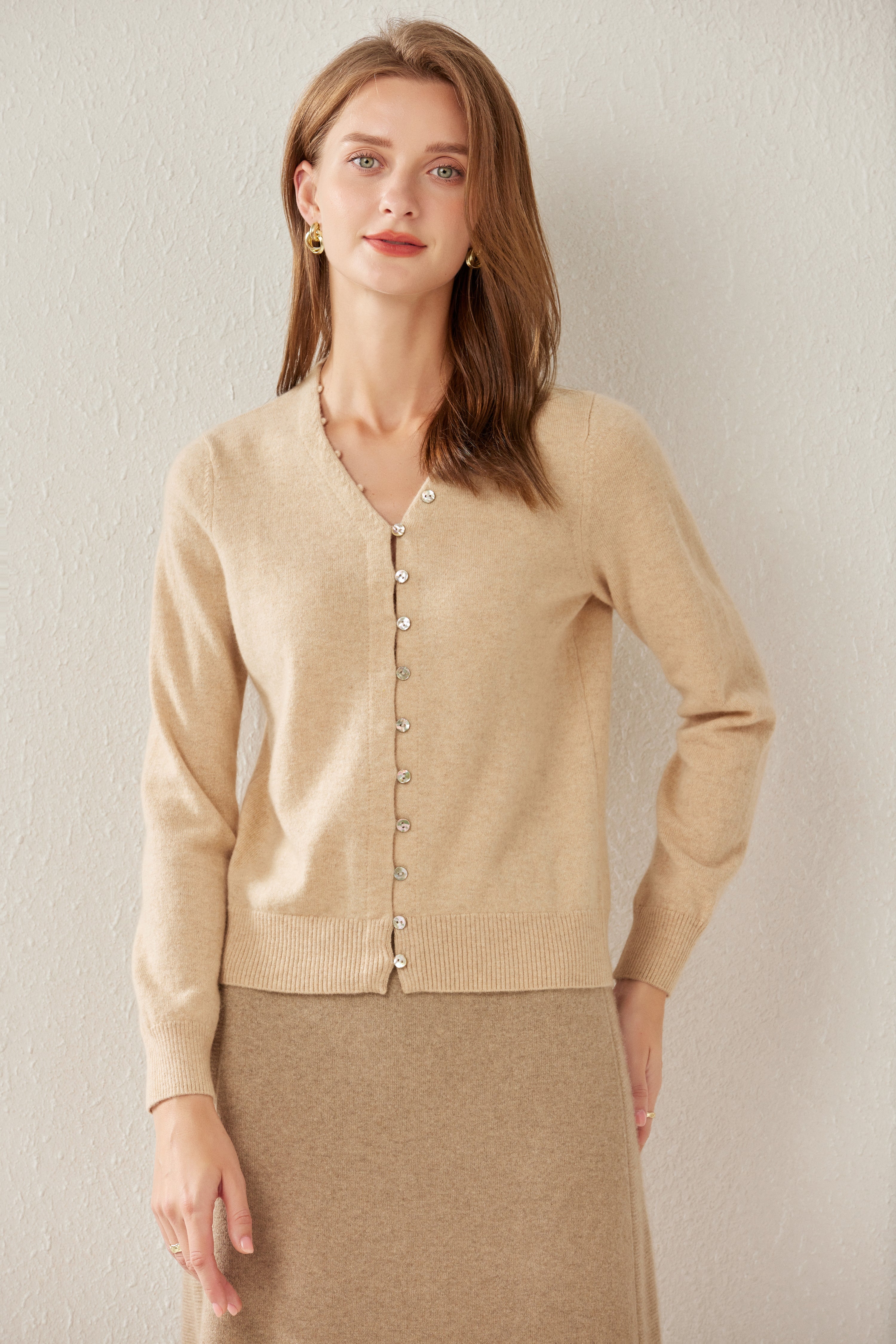 V-Neck Cardigan
