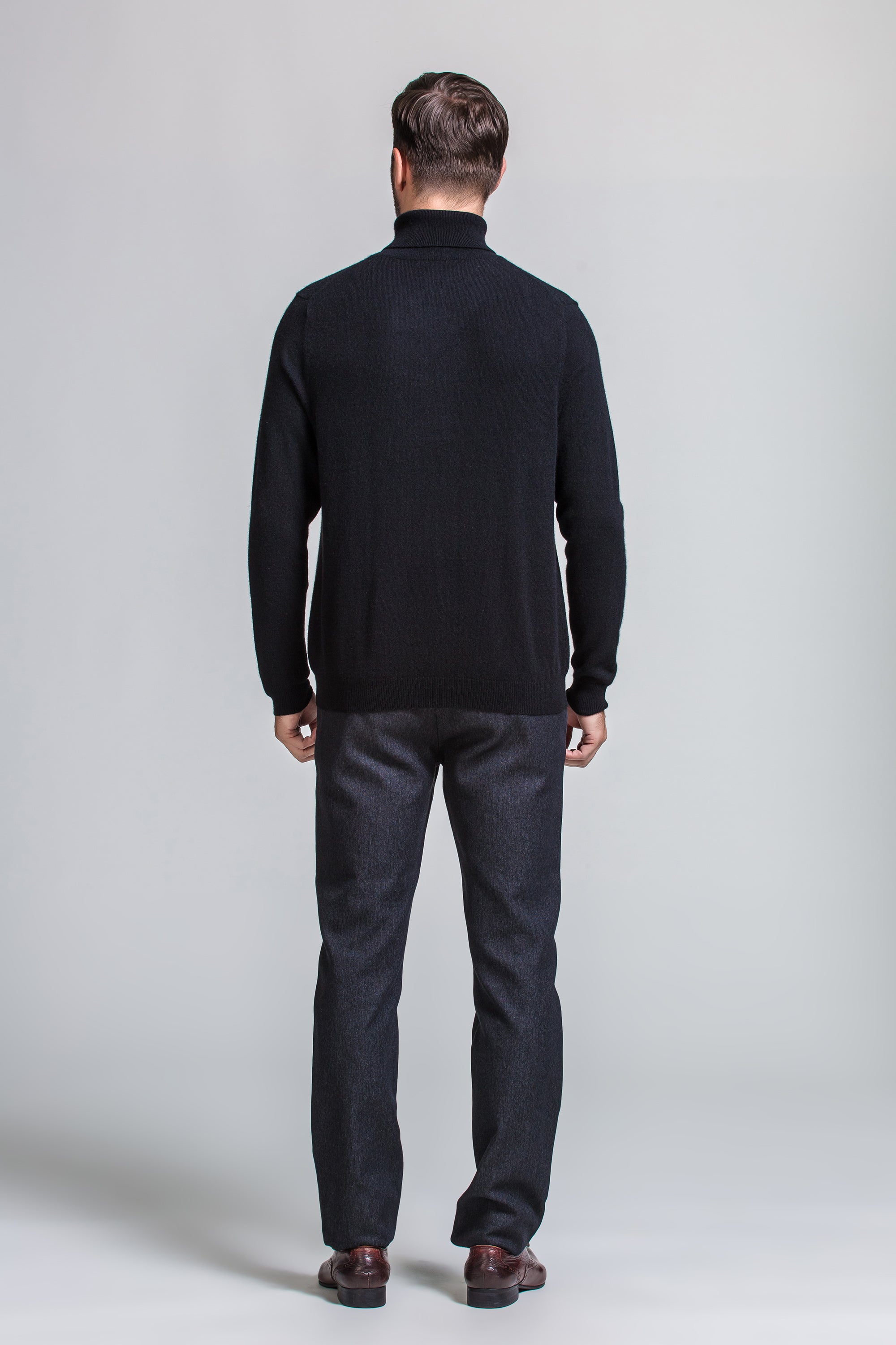 High Collar Cashmere Sweater