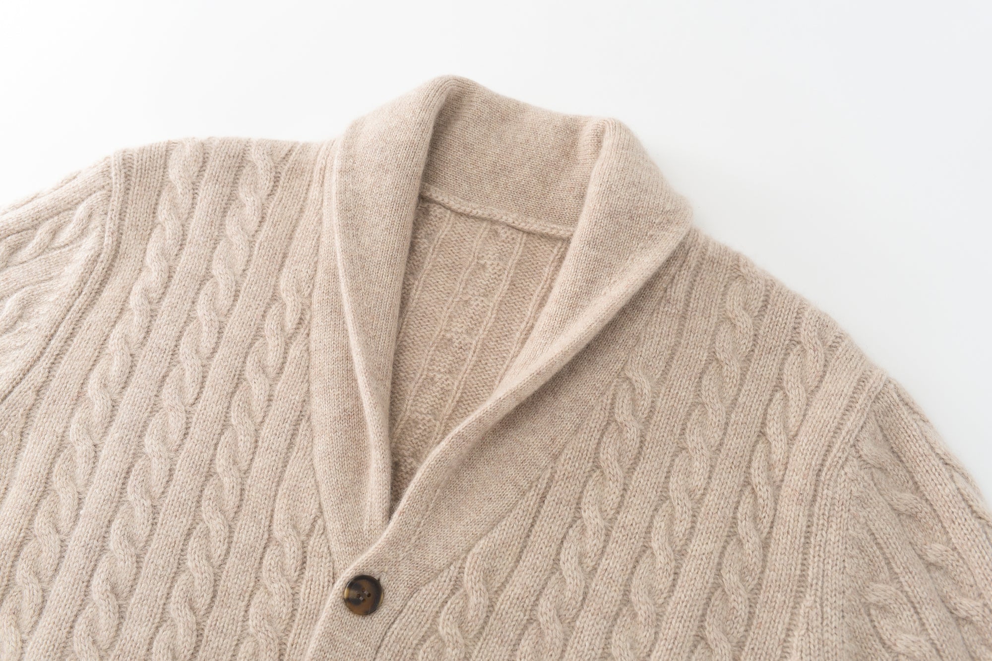Shawl Collar Thick Cardigan